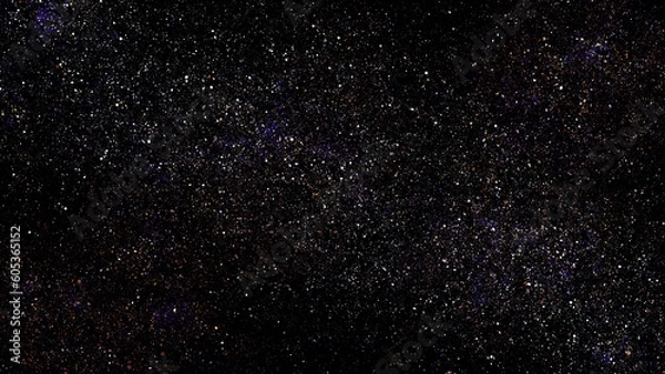 Obraz アブストラクトな星空のイラスト素材