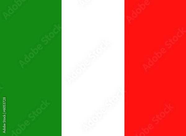 Obraz flag italie