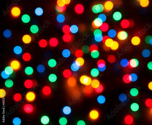 Fototapeta Small miscellaneous coloured dots