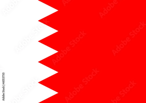 Fototapeta flag bahrain
