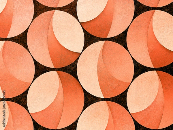 Obraz Pattern of circles, wallpaper, texture