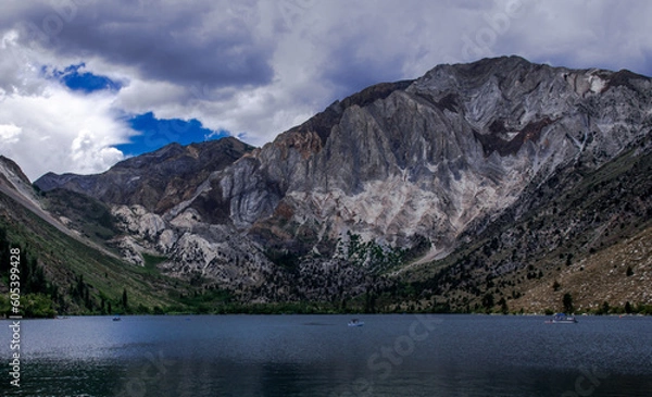 Obraz Convict Lake Joshua Tree Storm Clouds