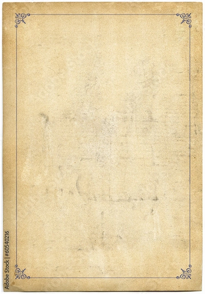Obraz Old frame illustration