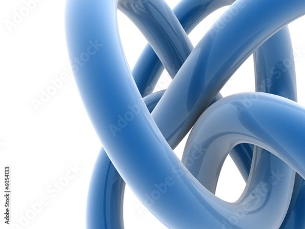 Fototapeta abstrakte 3d form