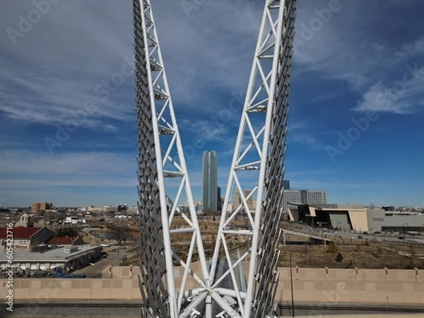 Obraz bridge in the city