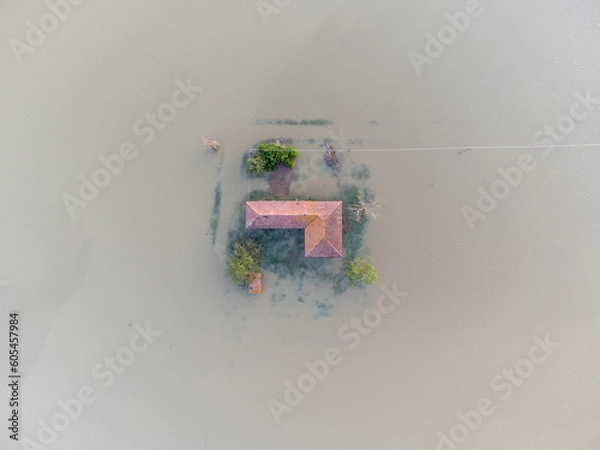 Obraz Flood in Emilia Romagna Italy