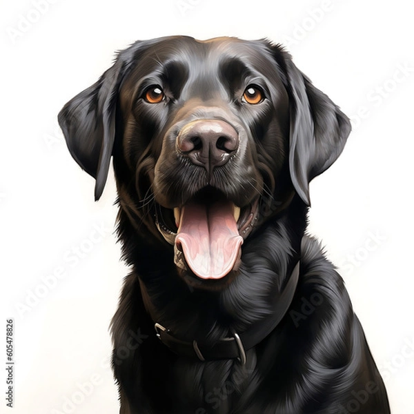 Obraz black labrador retriever
