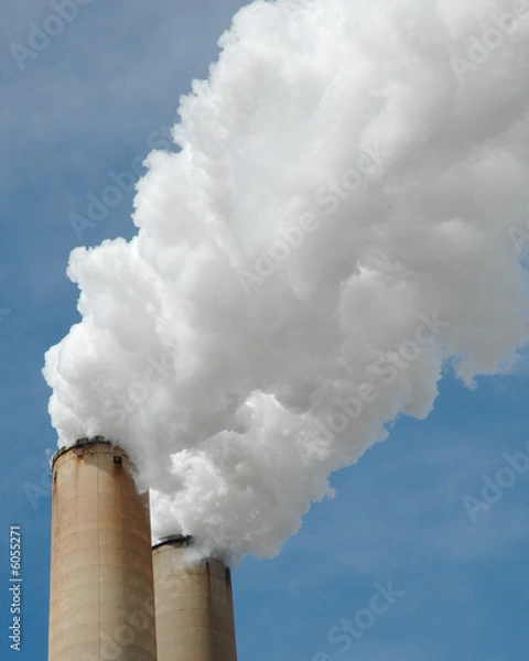 Fototapeta Smokestacks