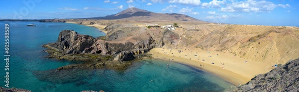 Obraz Playa de Papagayo Lanzarote