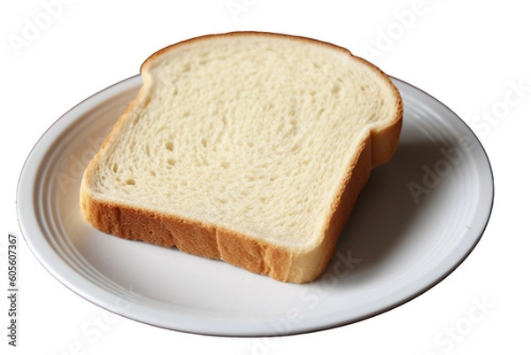 Obraz slice of bread , generative artificial intelligence 