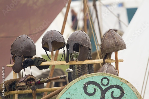 Obraz Ritterhelme - Nasalhelme
