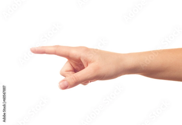 Obraz Signs human hand