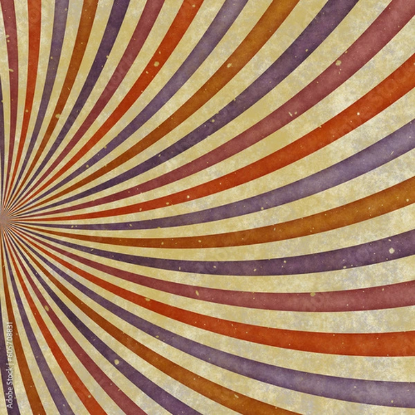 Obraz Vintage sunburst paper texture