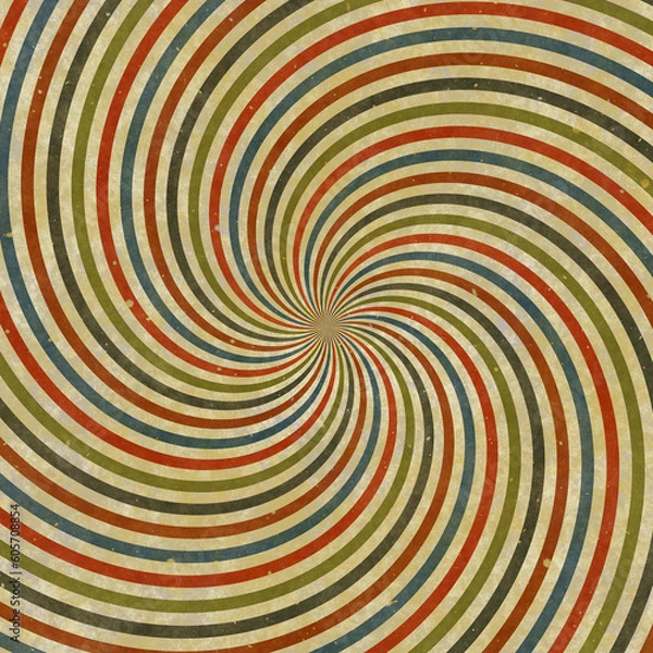 Obraz Aged sunburst texture