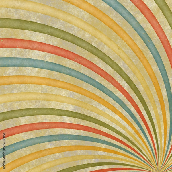 Obraz Grunge sunburst background