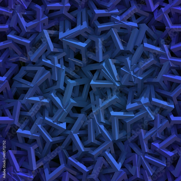 Obraz Blue square backgrounds