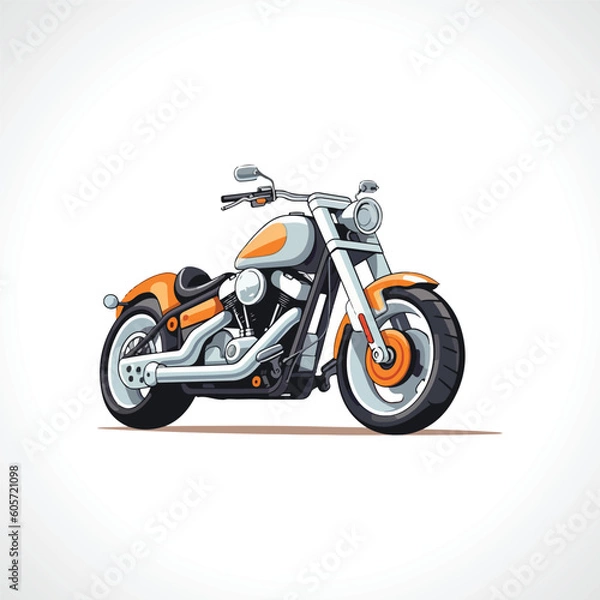 Obraz Super Bike Vector Motorcycle Vector Illustration