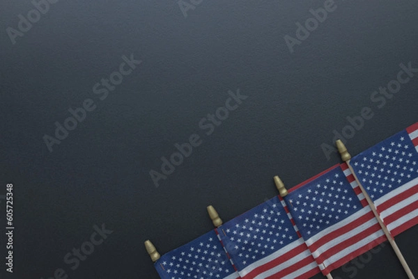 Fototapeta Independence Day 4th of July. Congratulations background.