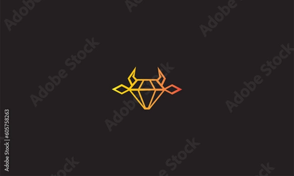 Obraz Deer Head Vector Logo Icon
