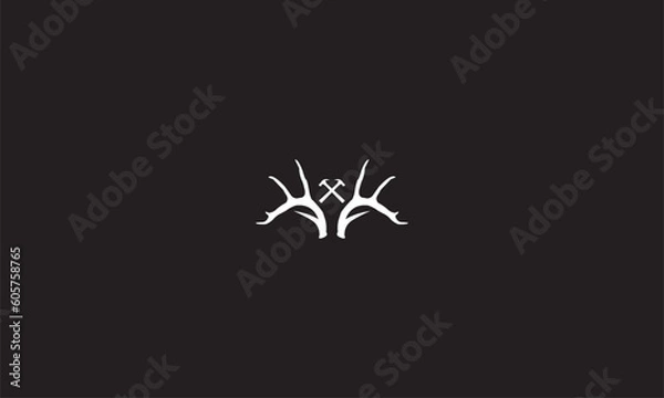 Obraz Deer Head Vector Logo Icon