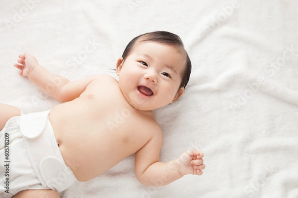 Obraz 笑顔の赤ちゃん