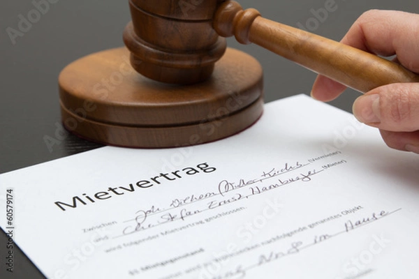 Obraz Urteil Mietrecht