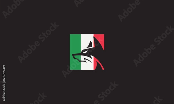 Obraz Wolf Vintage Logo Stock Vector