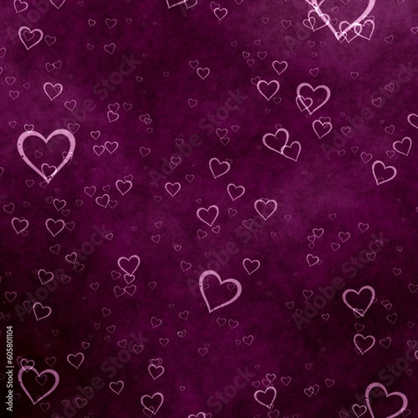 Obraz Grunge valentine texture