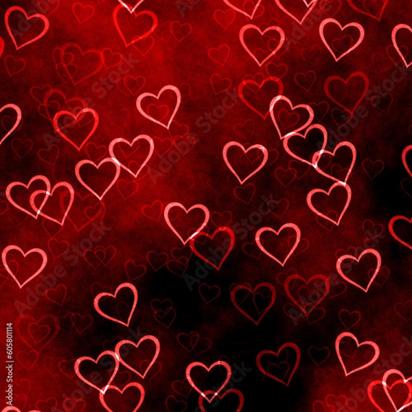 Obraz Red valentine background