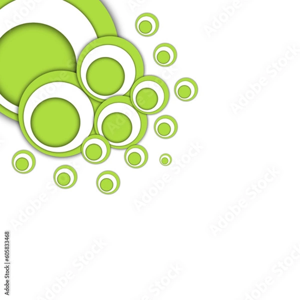 Fototapeta abstract background with circles