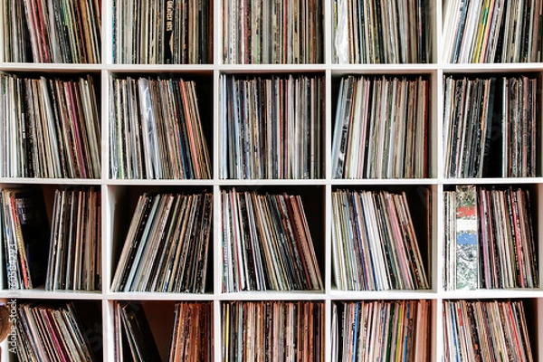 Obraz Półka na płyty