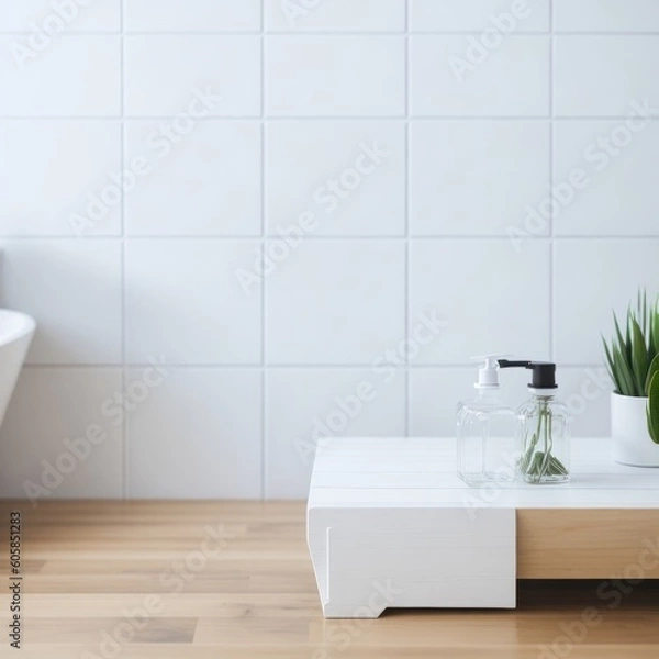 Fototapeta modern bathroom interior
