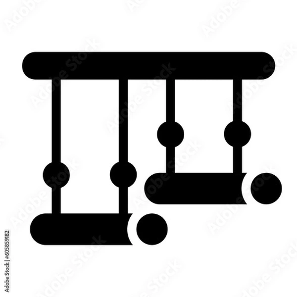 Obraz trapeze Solid icon