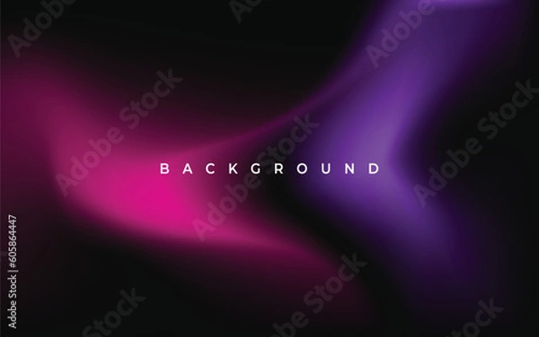 Fototapeta abstract mesh gradation violet color background template with fluid style vector
