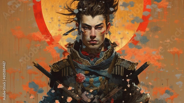 Obraz modern samurai