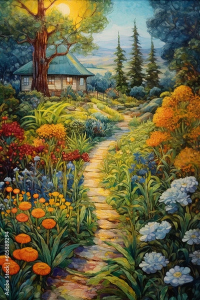 Obraz autumn in the park