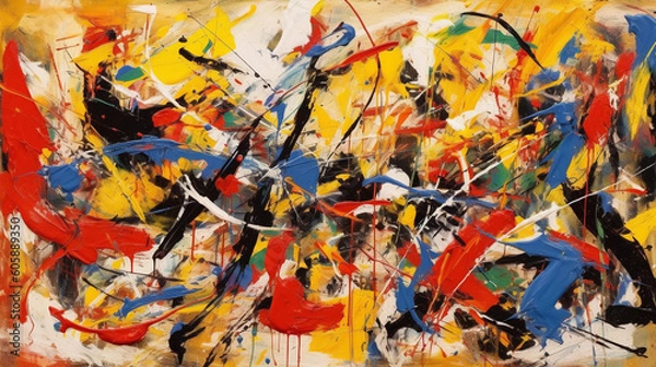 Obraz background with splashes