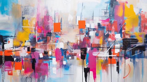 Obraz abstract watercolor background