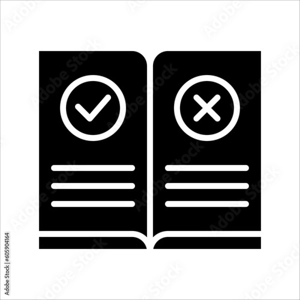 Fototapeta Solid vector icon for correction which can be used various design projects.