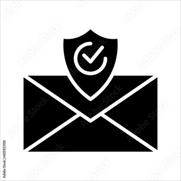 Fototapeta Solid vector icon for virus check which can be used various design projects.