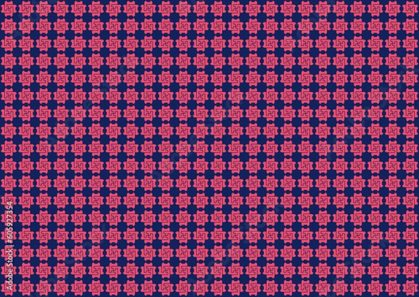 Obraz Seamless background geometric pattern