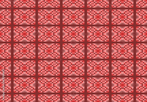 Obraz Vedic Square-Based Seamless Background Patterns