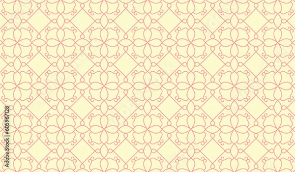 Obraz Geometric seamless Pattern Background Page