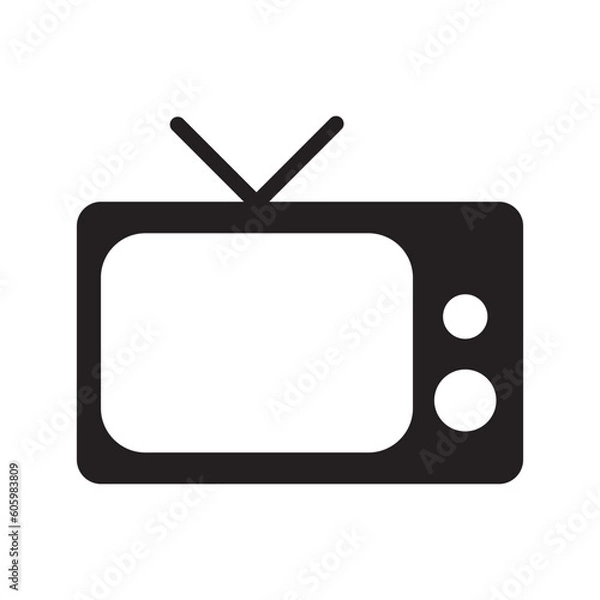 Obraz television icon vector