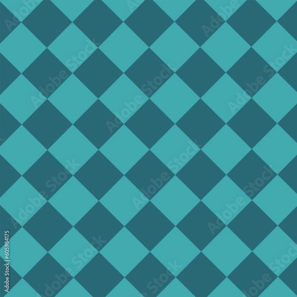 Fototapeta Pattern Blue Rhombus Geometric Background