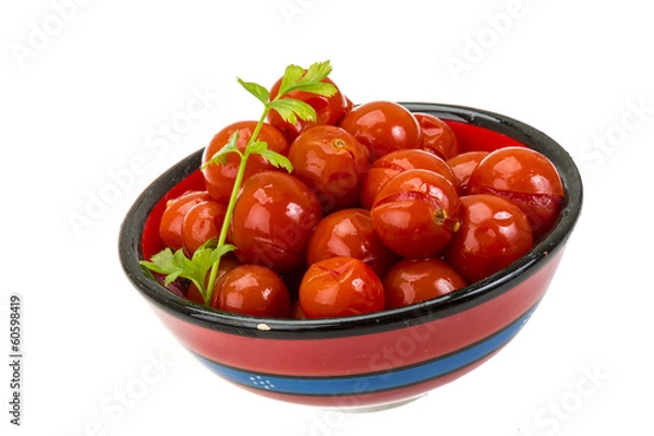 Fototapeta Marinated cherry tomato