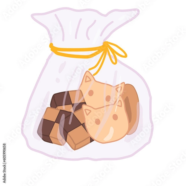 Obraz cookies and cats