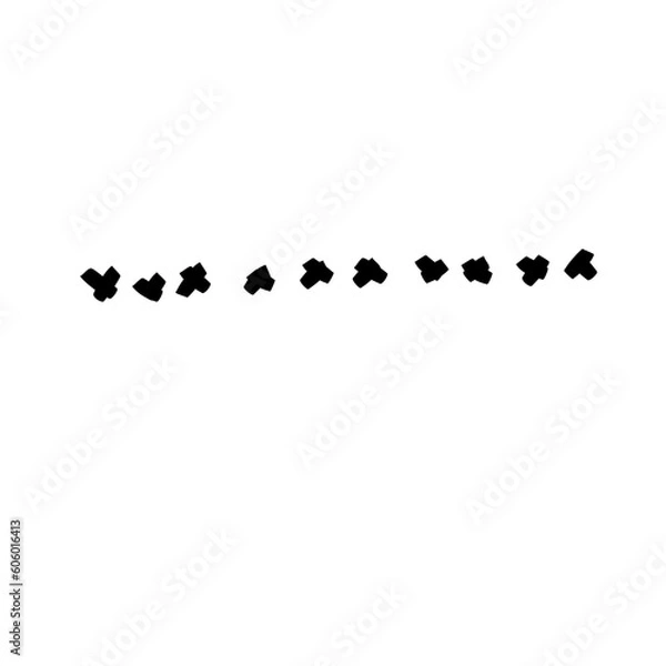 Fototapeta underline doodle strokes