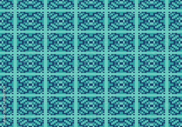 Obraz Vedic Square-Based Seamless Background Patterns