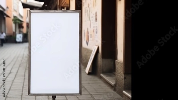 Obraz blank poster mock up 